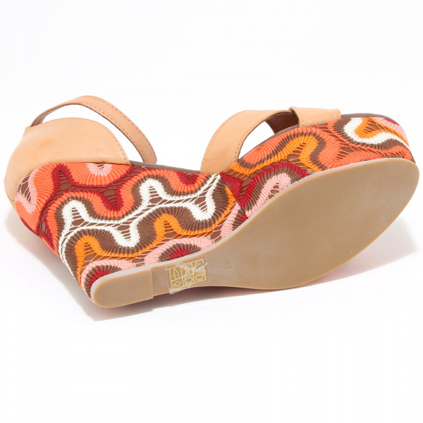 87616 sandalo zeppa JEFFREY CAMPBELL BRADSHAW scarpa donna shoes women