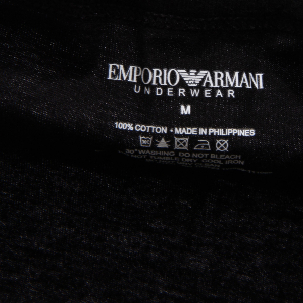 8767S maglia uomo EMPORIO ARMANI UNDERWEAR nero t-shirt men