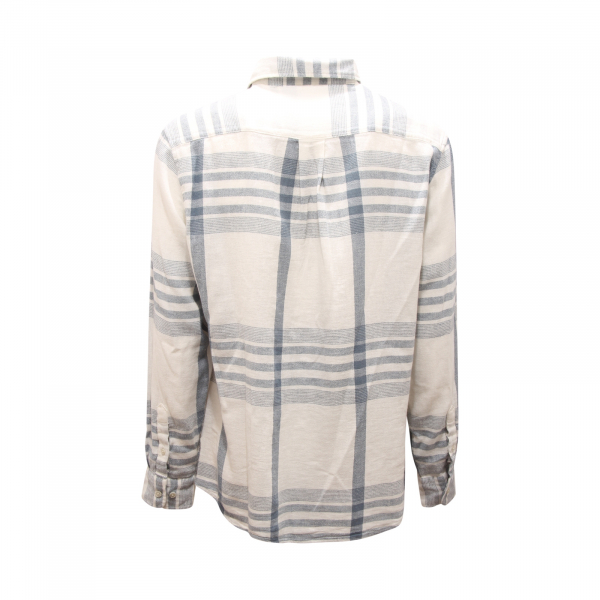 8806AZ CAMICIA UOMO SELECTED CALLUM MAN COTTON/LINEN SHIRT