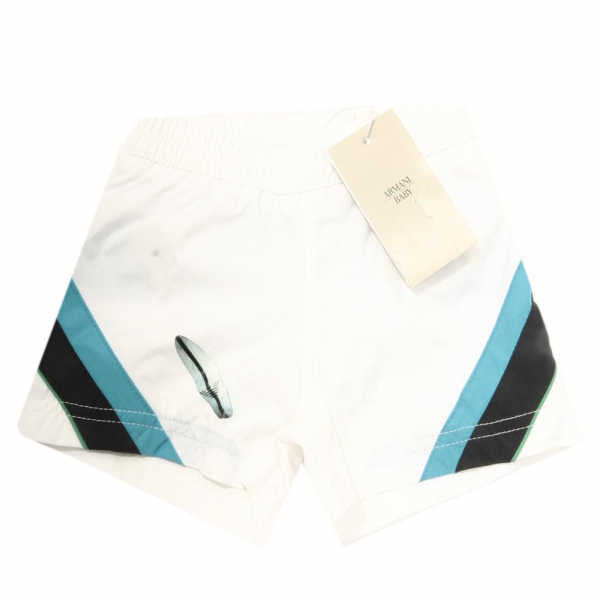 88181 costume mare ARMANI BABY bermuda bimbo swimwear shorts kids