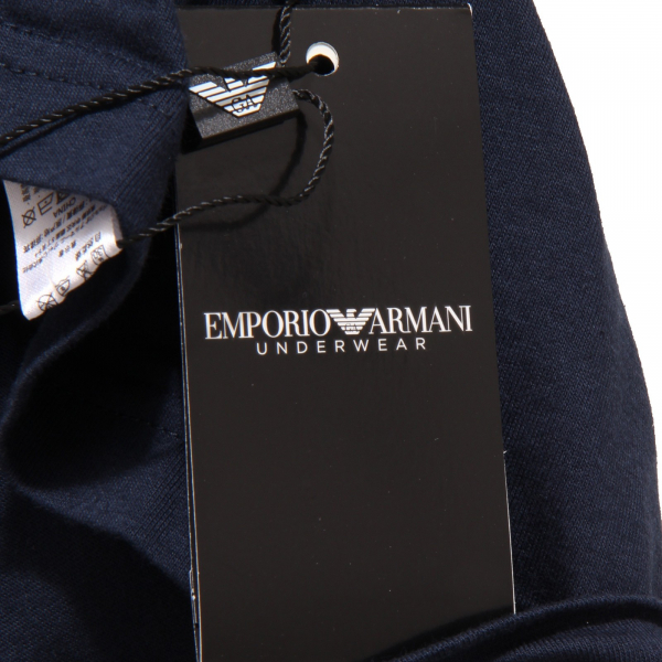 8819S  maglia uomo EMPORIO ARMANI UNDERWEAR blu t-shirt men