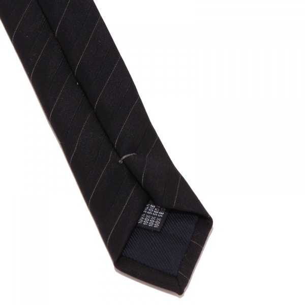 8830W cravatta uomo MESSORI silk black tie men