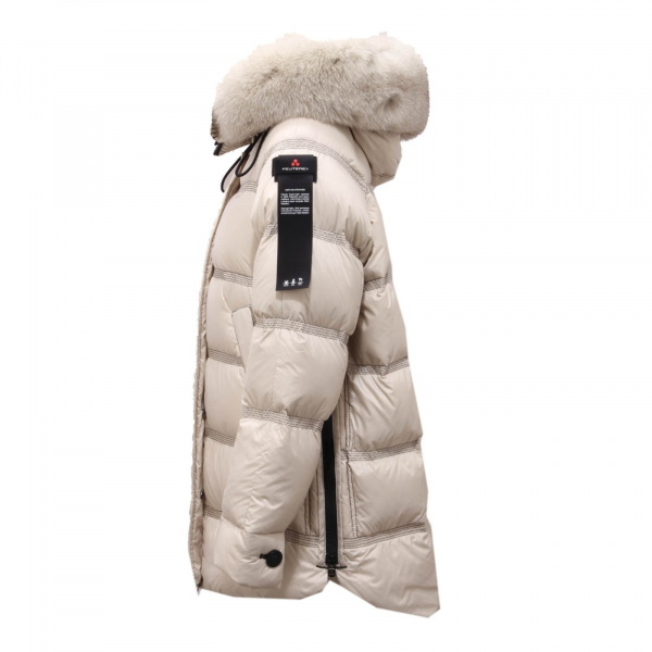 8837AH giubbotto donna PEUTERY TAKAN woman down padded jacket beige