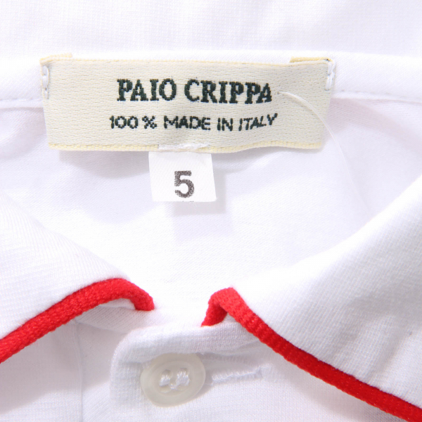 8837AO polo bimbo PAIO CRIPPA boy kids polo-shirt