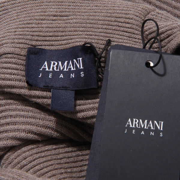 8842V vestito donna ARMANI JEANS grey dove dress woman