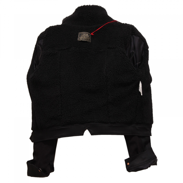 8852Q giubbotto CYCLE nero giacca donna jacket woman