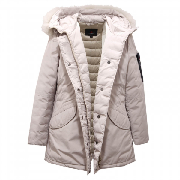 8881AH giubbotto donna PEUTEREY MARR woman down padded jacket beige