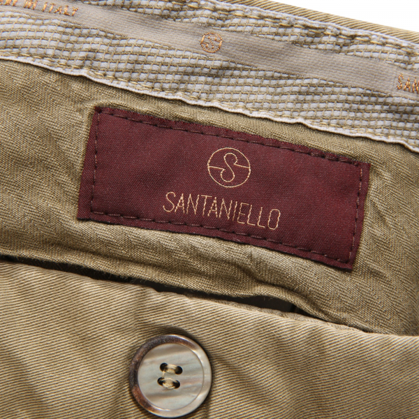 8885AZ PANTALONE UOMO SANTANIELLO EVOLUTO MAN TROUSERS GREEN
