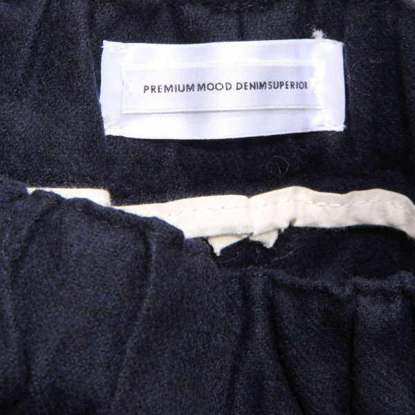 8891AG pantalone uomo PREMIUM MOOD DENIM SUPERIOR blue wool blend trouser man