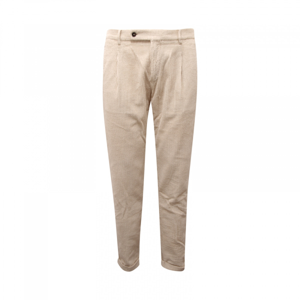 8892AQ pantalone uomo BERWICH man velvet trousers