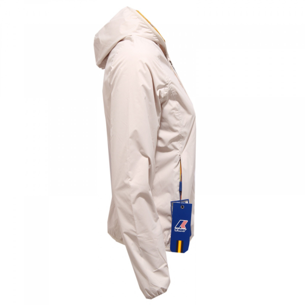 giubbotto donna K-WAY LILY MESH  beige windproof jacket woman