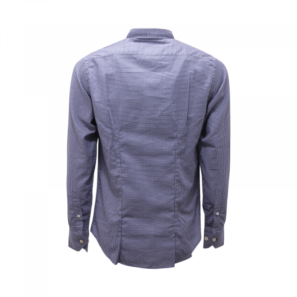 8896AS camicia uomo BROUBACK man shirt blue