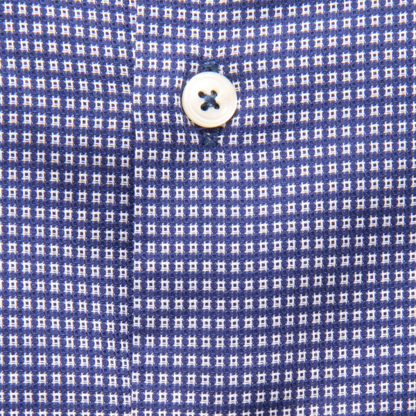 8896AS camicia uomo BROUBACK man shirt blue