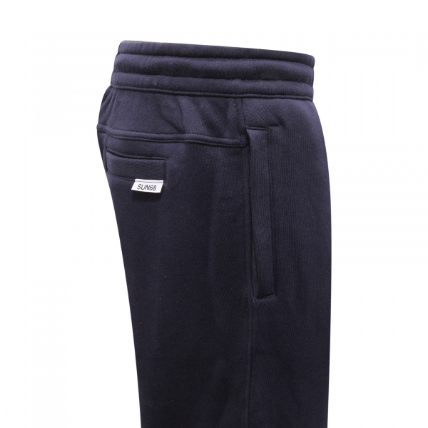 8905AQ pantalone tuta uomo SUN 68 man sweatpants navy blue