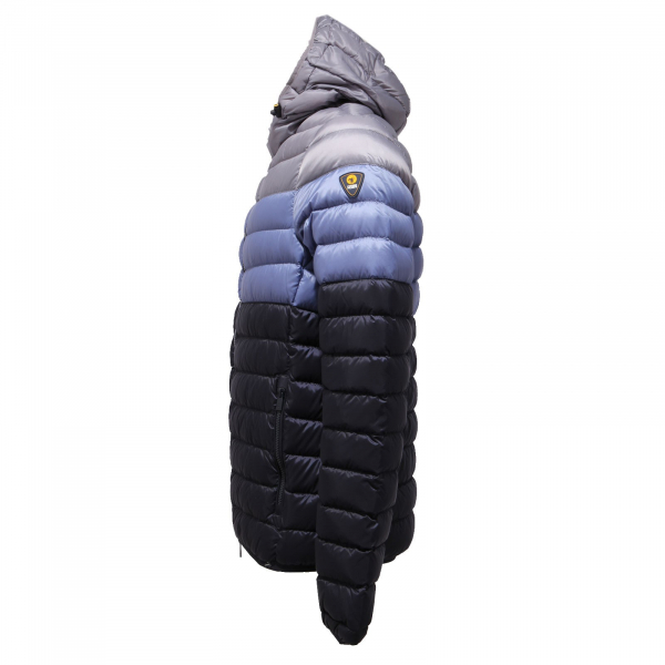 8912AB giubbotto uomo CIESSE PIUMINI 800 gr blue/grey ultralight jacket men