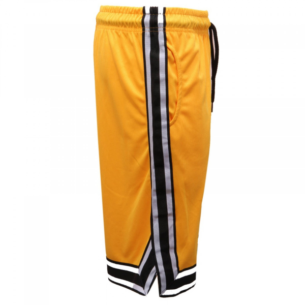 8926AG bermuda uomo MOD  PREMIUM QUALITY yellow/black/white shorts man