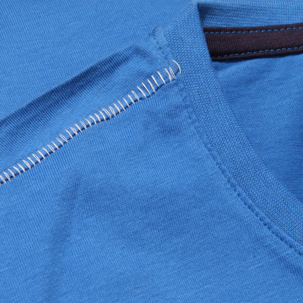 8967K maglia uomo MARKUP vespa light blue cotton t-shirt man