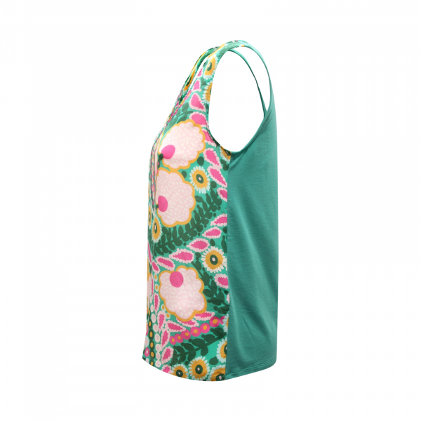 8975AR canotta donna WEEKEND MAX MARA woman silk sleeveless t-shirt