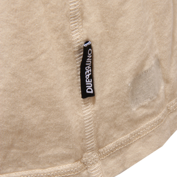 8984S maglia uomo DUEPERUNO NATIVA beige t-shirt men