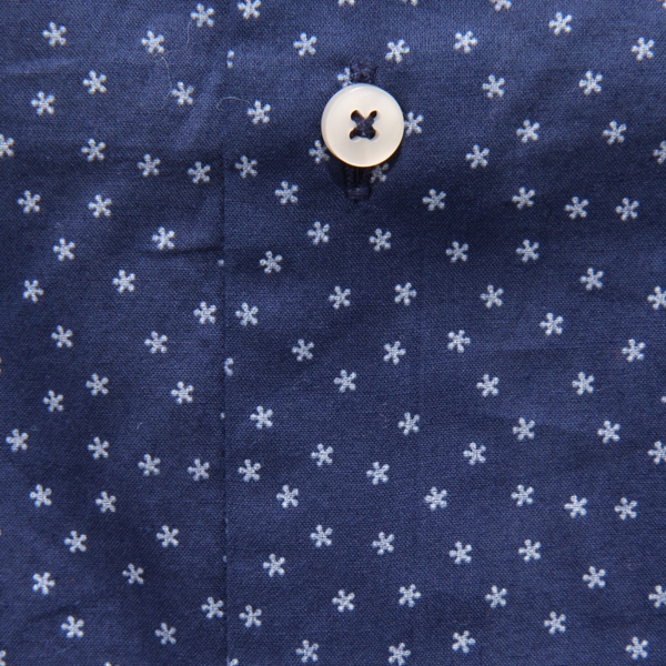 9019AS camicia uomo BROUBACK man shirt blue