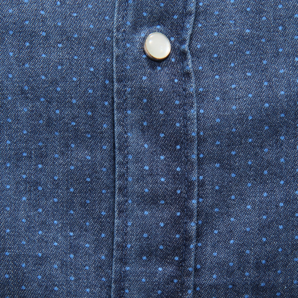 9024AS camicia uomo BROUBACK man shirt blue