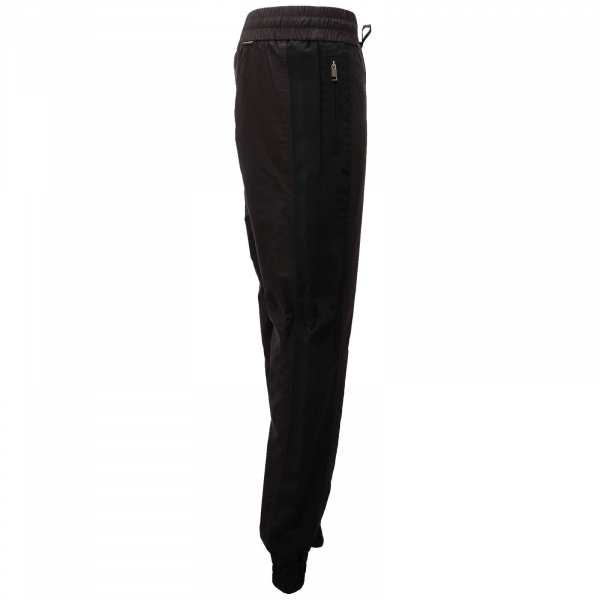 9027AC pantalone donna MONCLER black acetate trouser women