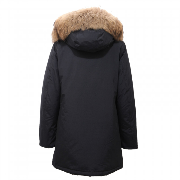 9056AE giubbotto donna WOOLRICH ARCTIC PARKA dark blue jacket woman