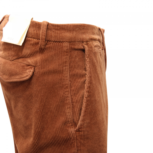 9078AQ pantalone uomo BRIGLIA man velvet trousers