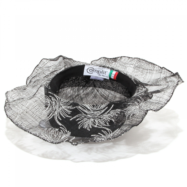 9102O cappello cerimonia falda COMPLIT accessori donna hat women