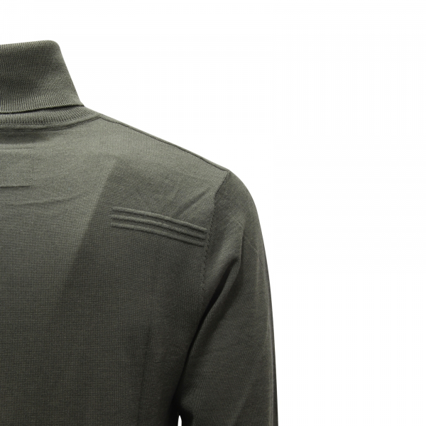 9106AV DOLCEVITA UOMO PATRIZIA PEPE MAN TURTLENECK SWEATER GREEN