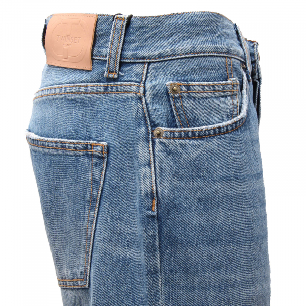 9108AN jeans donna TWIN-SET woman denim trousers