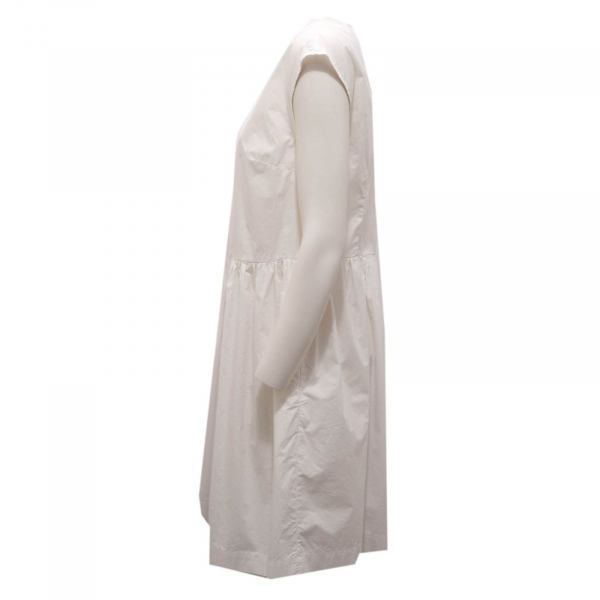 9109AH vestito donna WOORLICH women dress cotton off white