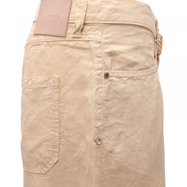 9133AN pantalone donna LATINÒ woman linen trousers