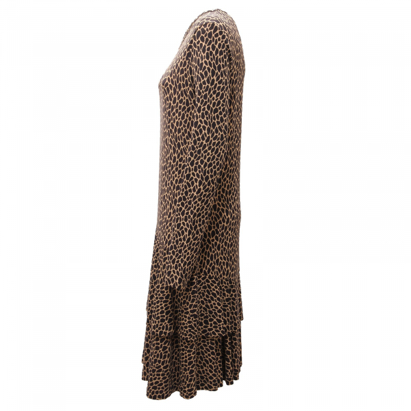9163AD abito donna MICHAEL MICHAEL KORS animalier viscose dress women
