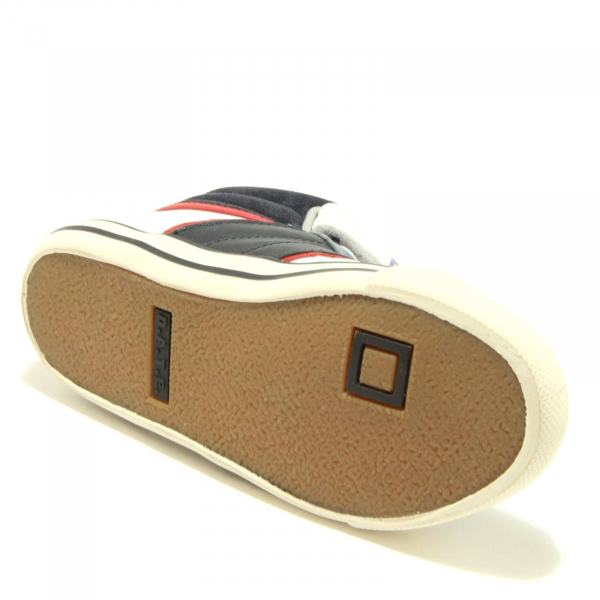9178F sneaker blu carta da zucchero bianco D.A.T.E. KIDS HILL HIGH JUNIOR 2 JUMP