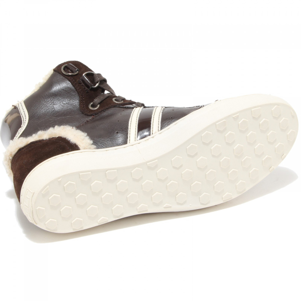 9180I sneakers donna marrone CULT clan 177 suede leath scarpe shoes women