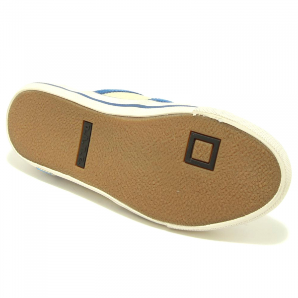 9196F sneaker blu D.A.T.E. TENDER JUNIOR 3 POP scarpa bimbo bimba shoes kids uni