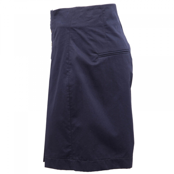 9207AH bermuda donna LATINÓ FRANCESCA woman short cotton blu