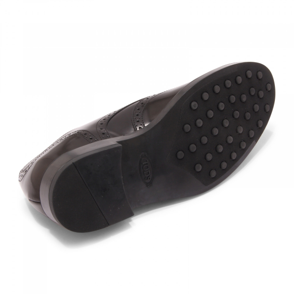 9224AQ scarpa allacciata uomo TOD'S man shoes black