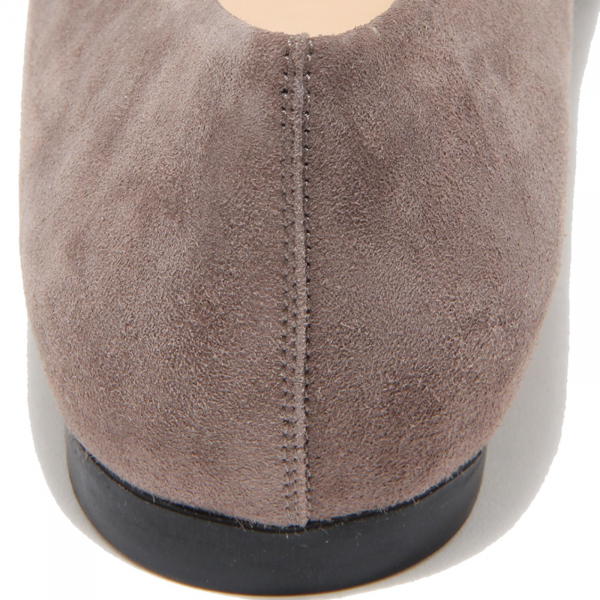 9272I ballerine donna tortora TOD'S gomma t10 sq fibbia pelle scarpe shoes women