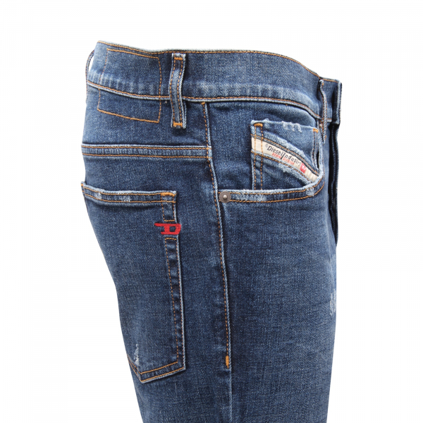 9290AQ jeans uomo DIESEL 2005 D-FINING man denim trousers blue