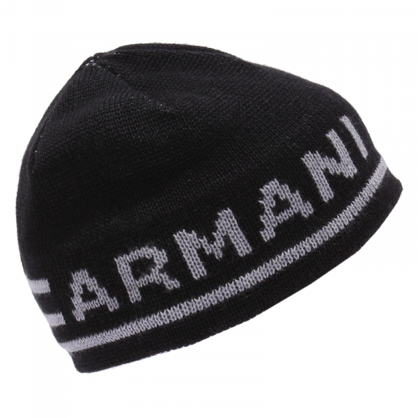 cuffia uomo ARMANI JEANS blue/grey mix wool beanie hat man