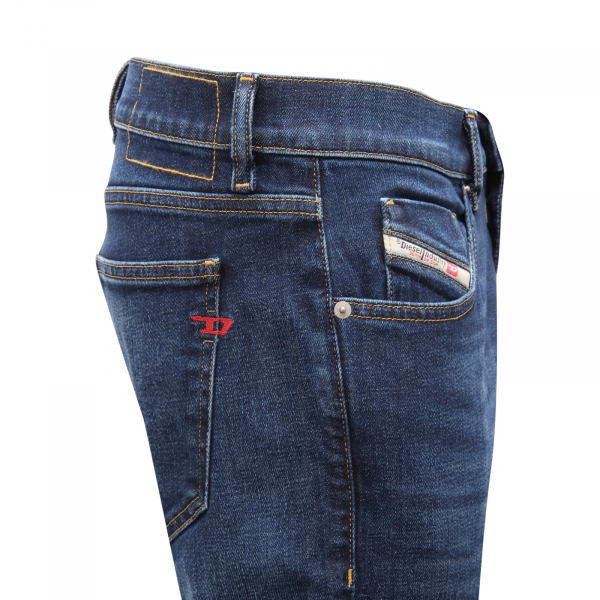 9321AQ jeans uomo DIESEL 2019 D-STRUKT man denim trousers blue