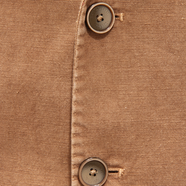 9328AZ GIACCA UOMO SANTANIELLO MAN COTTON/LINEN JACKET