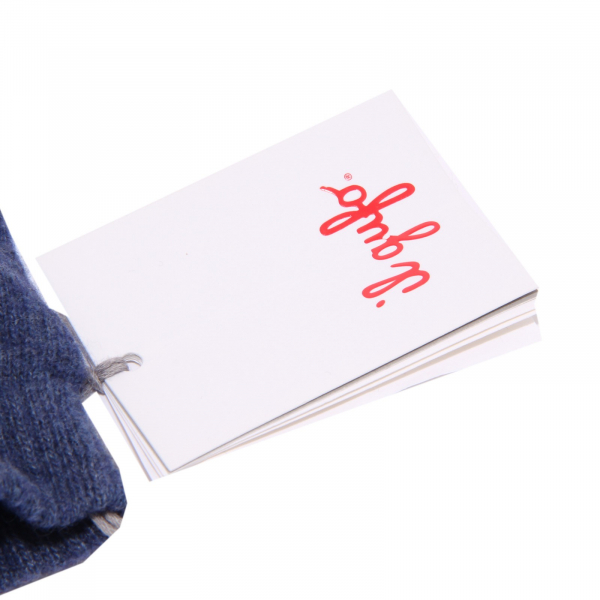 9339Y guanti bimbo boy IL GUFO wool blue gloves
