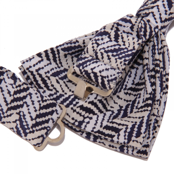 9358W papillon uomo MESSORI multicolor silk bow tie men