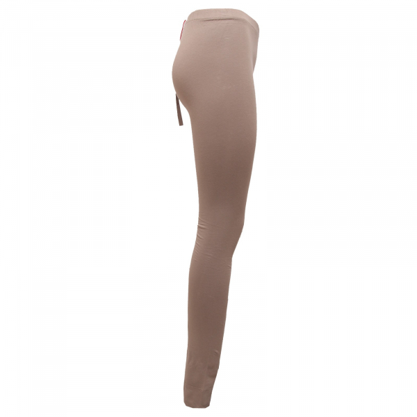9360Q leggings donna  LIVIANA CONTI tortora pantaloni pant woman