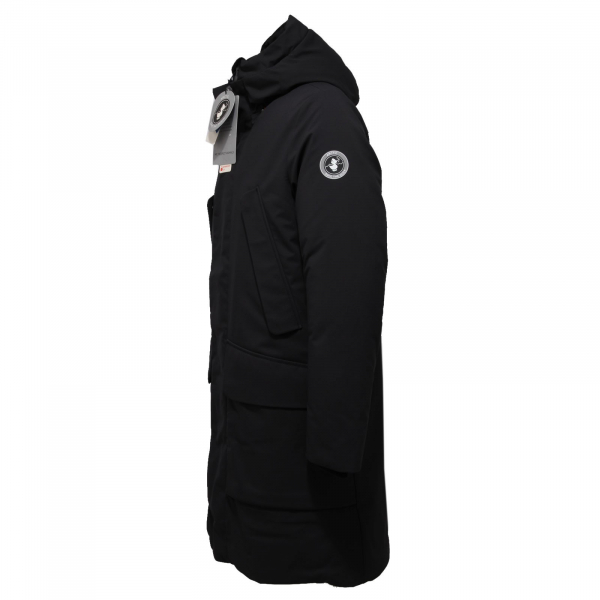 9370AB giubbotto medio uomo SAVE THE DUCK ARTIC BLACK jacket men