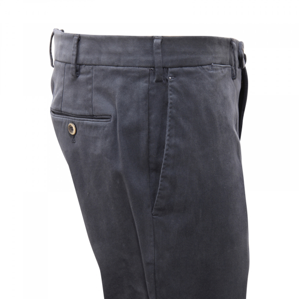 9386AQ pantalone uomo PT TORINO SUPERSLIM FIT man trousers blue