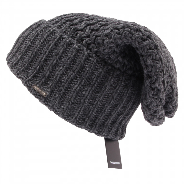 9397Q cuffia donna  DSQUARED grigio grey berretto hat women